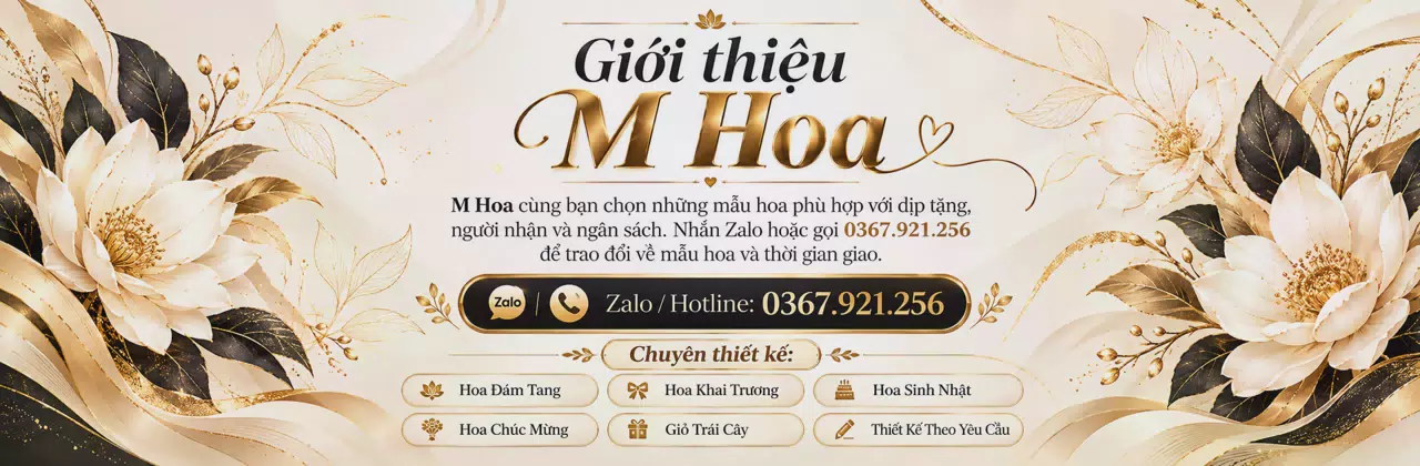 Ảnh bìa Shop hoa tươi Xã Thạnh Mỹ Đà Nẵng - Một món hoa, nhiều điều muốn nói